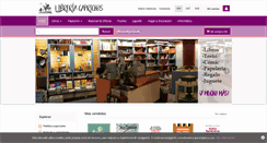 Desktop Screenshot of libreriacaprichos.com